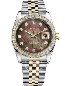 Đồng hồ Rolex Datejust 36 M116243 116243 Mặt ốc tím