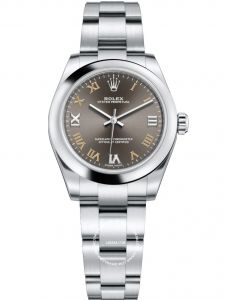 Đồng hồ Rolex Oyster Perpetual 31 M177200-0018 177200-0018 Thép Oystersteel Mặt Ghi đậm