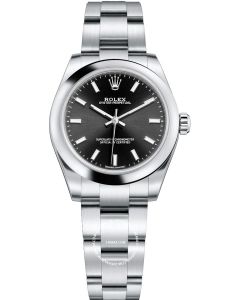 Đồng hồ Rolex Oyster Perpetual 31 M177200-0019 177200-0019 Thép Oystersteel Mặt đen