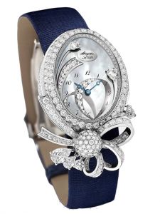 Đồng hồ Breguet Montre Haute Joaillerie Désir de la Reine GJ27BB/89/24D/DD8 Vàng trắng 18K