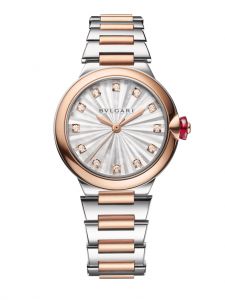 Đồng hồ Bvlgari Lvcea 103730 Vàng hồng 18K và Thép