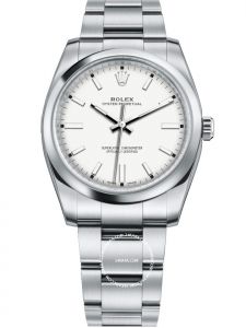 Đồng hồ Rolex Oyster Perpetual 34 M114200-0024 114200-0024 Thép Oystersteel Mặt Trắng