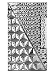 Bật lửa S.T Dupont Ligne 2 Lighter Double Fire X Silver C16645