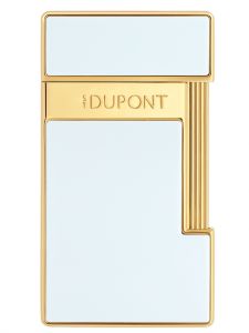 Bật lửa S.T Dupont Slimmy Lacquered Lighter White 028224