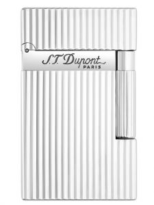 Bật lửa S.T Dupont Ligne 2 Guilloche Lighter Silver 016817