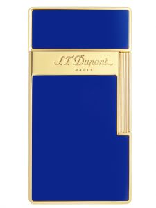 Bật lửa S.T Dupont Biggy Lacquered Lighter Indigo Blue 025005