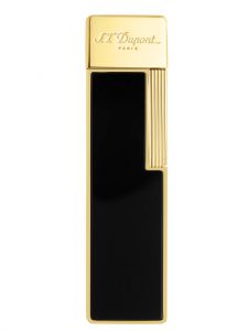 Bật lửa S.T Dupont Twiggy Lacquered Lighter Gold 030002