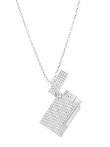 Bật lửa S.T Dupont Lighter Necklace Diamond Head Lighter Silver K27066CH