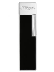 Bật lửa S.T Dupont Twiggy Lacquered Lighter Black 030001