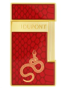 Bật lửa S.T Dupont Slimmy Lacquered Lighter Red 028075