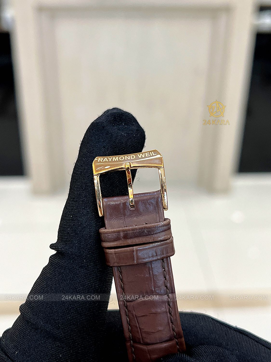 Đồng hồ Raymond Weil Maestro Chronograph 4830-PC5-05658 Vàng Hồng Kim Mắt Ngỗng - Lướt