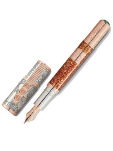 Bút máy Montblanc Masters of Art Homage to Gustav Klimt Limited Edition 161 Fountain Pen MB130228