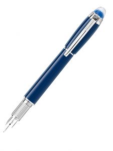 Bút máy Montblanc StarWalker Blue Planet Precious Resin Fountain Pen MB132439