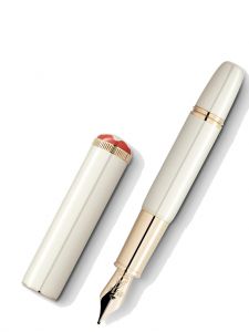 Bút máy Montblanc Montblanc Heritage Rouge et Noir "Baby" Special Edition Ivory-colored Fountain Pen F MB128120