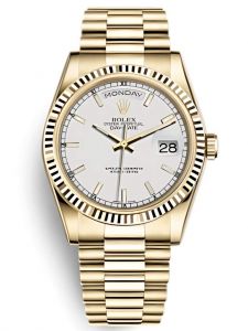 Đồng hồ Rolex Day-Date 36 M118238-0061 118238-0061 Vàng Kim 18ct Mặt Ivory