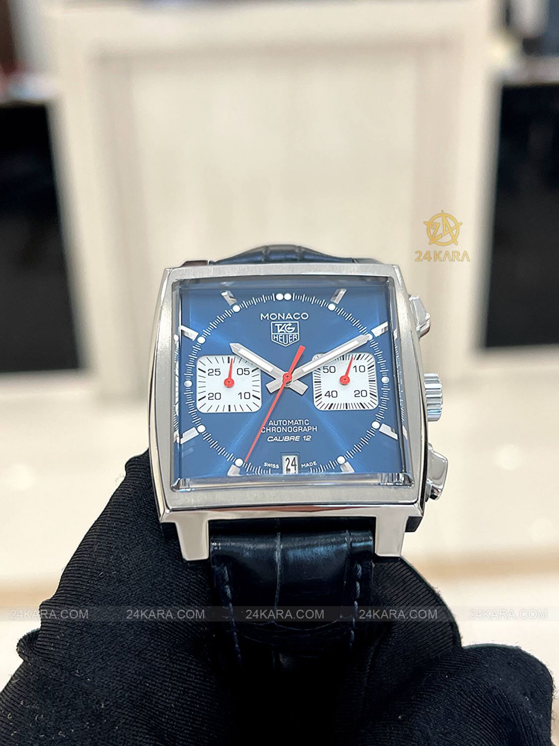 Đồng hồ TAG Heuer Monaco Calibre 12 Steve McQueen CAW2111.FC6183 - Lướt
