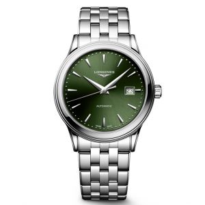 Đồng hồ Longines Flagship Classic L4.984.4.02.6 49844026 Xanh lá 40 mm