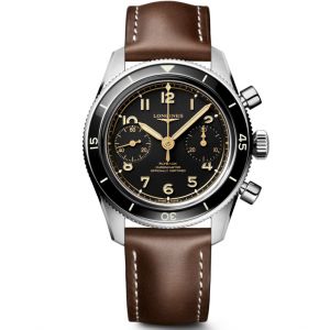 Đồng hồ Longines Spirit Pilot Flyback L3.721.4.53.2 37214532 Đen 39.5 mm