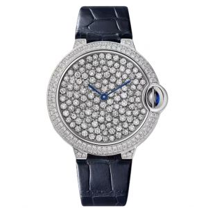 Đồng hồ Cartier Ballon Bleu de Cartier HPI01515 01515 Mặt số pavé kim cương Trắng
