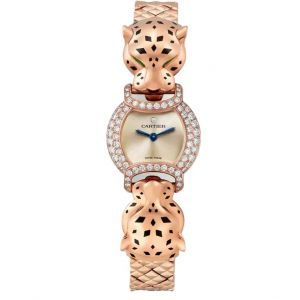 Đồng hồ Cartier La Panthère de Cartier HPI01732 01732 Mặt số Hồng