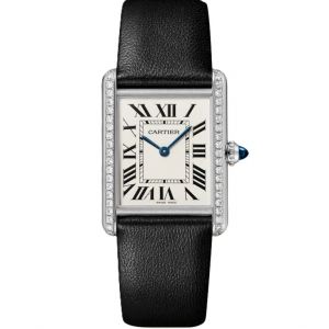 Đồng hồ Cartier Tank Must de Cartier W4TA0036 40036 Mặt số Bạc