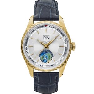 Đồng hồ Montblanc 1858 Annual Calendar Geosphere Limited Edition – 30 Pieces MB134027 134027 Trắng bạc 42mm