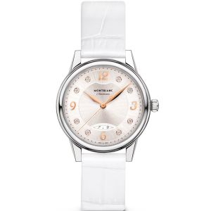 Đồng hồ Montblanc Bohème Automatic Date MB133305 133305 Trắng bạc 30mm