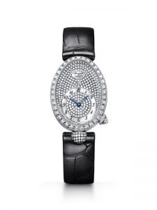 Đồng hồ Breguet Reine de Naples 8928 8928BB/8D/944 DD0D 3L 8928894403 Trắng xà cừ, Bạc 33 x 25mm