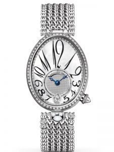 Đồng hồ Breguet Reine de Naples 8918 8918BB/58/J20 D000 Trắng xà cừ, Bạc 36.5 x 28.5mm