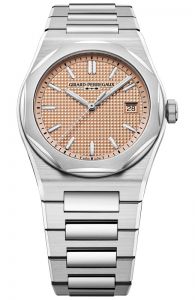 Đồng hồ Girard-Perregaux Laureato Fifty 81008-11-3627-1CM Thép không gỉ Mặt số Vàng hồng 39 mm