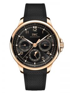 Đồng hồ IWC Portugieser Yacht Club Perpetual Calendar 42 IW344101 Vàng hồng 18k Mặt số Đen 42.4 mm