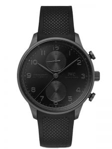 Đồng hồ IWC Portugieser Chronograph Ceratanium® IW371631 Ceratanium® Mặt số Đen 41 mm