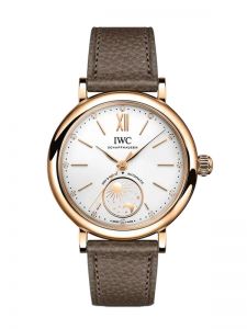 Đồng hồ IWC Portofino Automatic Day & Night 34 IW459805 Vàng hồng 18k Mặt số Bạc 34 mm