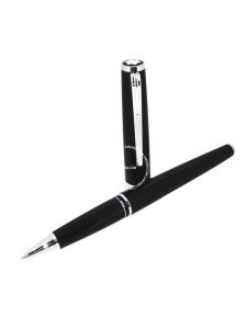 Bút ký Montblanc 114796 - Pix - Bi nước - Đen điểm Platinum