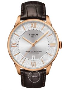 Đồng hồ Tissot Chemin Des Tourelles T099.407.36.038.00 T0994073603800‎ Powermatic 80 Vàng Hồng‎