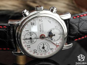 ĐỒNG HỒ TOURNEAU TRIPLE DATE MOON PHASE AUTOMATIC CHRONOGRAPH (lướt)