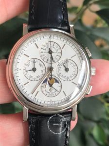 Đồng hồ Vacheron Constantin Patrimony Perpetual Calendar Chronograph Platinum 49005 (lướt)