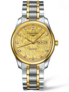 Đồng hồ Longines Master L2.755.5.38.7 L27555387 Kim Cương Day-Date