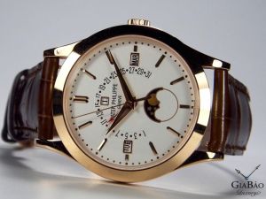 ĐỒNG HỒ PATEK PHILIPPE GRAND COMPLICATION SILVERY OPALINE 5496 (lướt)