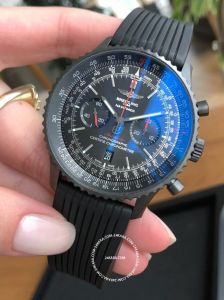 Đồng hồ Breitling Navitimer 01 Blacksteel 46mm MB0128 (lướt)