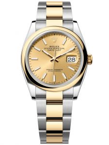 Đồng hồ Rolex Datejust M126203-0016 126203-0016 Oystersteel và vàng vàng, mặt số champagne