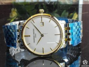 MS 80 - Đồng hồ Frederique Constant 306V4S3B2 - Slimline dây demi vàng