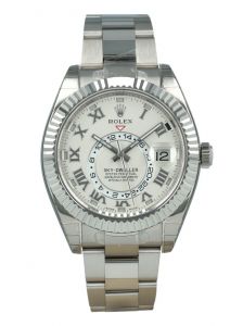 Đồng hồ Rolex Sky-Dweller 42 M326939-72419 326939-72419 Vàng Trắng 18ct Mặt trắng