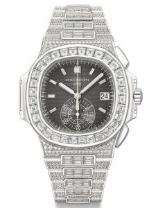 Đồng hồ Patek Philippe Nautilus 5980/1400G-010 White Gold Kim cương