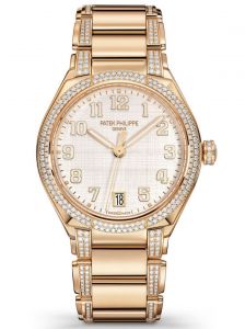 Đồng Hồ Patek Philippe Twenty-4 7300/1200R-010 Tiffany Rose Gold Kim cương Lụa Sơn Đông