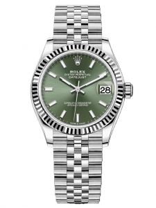 Đồng hồ Rolex Datejust 31 M278274-0018 278274-0018 Thép Oystersteel và Vàng Trắng 18ct Mặt Xanh bạc hà - Mẫu 2020