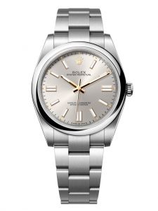 Đồng hồ Rolex Oyster Perpetual M124300-0001 124300-0001, mặt số bạc - Mẫu mới 2020