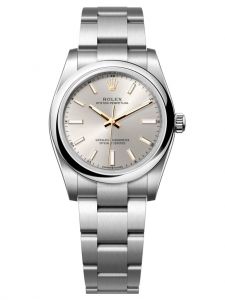 Đồng hồ Rolex Oyster Perpetual M124200-0001 124200-0001, mặt số bạc - Mẫu mới 2020