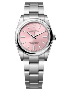 Đồng hồ Rolex Oyster Perpetual M124200-0004 124200-0004 , mặt số hồng - Mẫu mới 2020