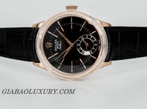 Đồng hồ Rolex Cellini Dual Time 39 M50525 50525 Mặt đen